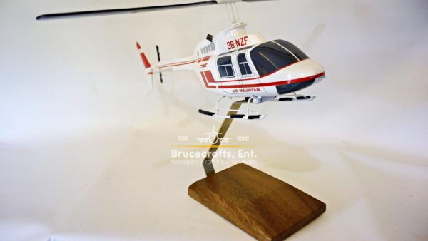 Bell 206B-3 JetRanger III Air Mauritius 3B-NZF - Image 10